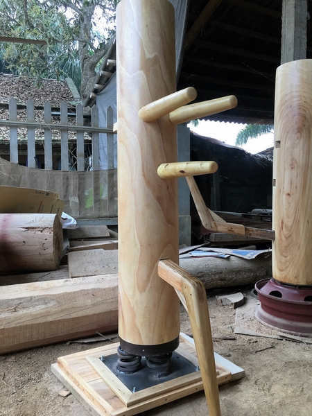 Mộc nhân d30cm + lò xo